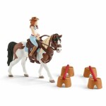 Schleich Horse Club 42441 Hannah, sada pre westernové jazdenie