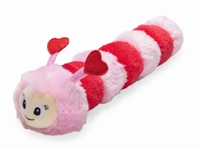 Beeztees Hračka pre psov Húsenica Wina ružová 36cm (KF-2400244)