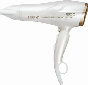 ECG VV 2200 zlatáamp;biela / sušič vlasov / 2200W / 3 teploty / 2 rýchlosti / koncentrátor / difuzér (341710654958)