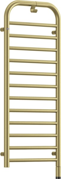 DEANTE - Silia matné zlato kúpeľňový radiátor, elektrický - výška 121 cm AGI_RG41E