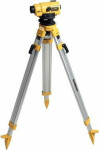 DeWalt DW096PK / Nivelačný prístroj so stojanom / Dosah 100m / Zväčšenie: 26x / Presnosť: 2 mm / príslušenstvo (DW096PK)