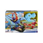 Poškodený obal - Mattel Hot Wheels HKX42 City slučka so žravým T-Rexom