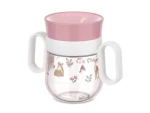 Little Dutch Hrnček trénovací 360° 200 ml Fairy Garden ružová / od 6 mesiacov (108018065406LD)
