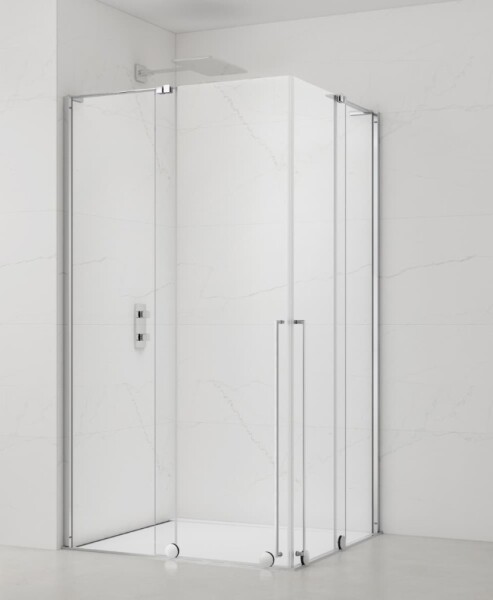Sprchovací kút obdĺžnik 110x100 cm SAT Walk-In Xmotion SATBWIXMN100110 SATBWIXMN100110