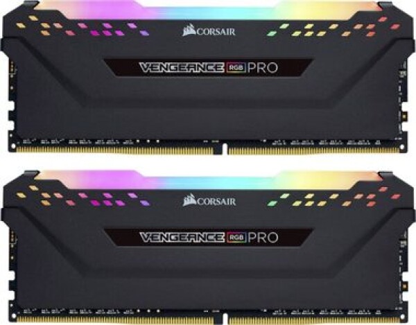 Corsair Vengeance RGB Pre 32GB (2x16GB) 3600MHz / DDR4 / PC4-28800 / CL18-22-22-42 / 1.35V / XMP2.0 / s chladičom (CMW32GX4M2D3600C18)