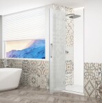 GELCO TRINITY CHROM dvere do niky ľavé, 1100 matné sklo, GT1211ML-CH GT1211ML-CH