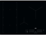 AEG Induction hob AEG IKE74471IB, installed only in a stone-type worktop