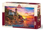 ART PUZZLE 5486 Puzzle Nádherný západ slnka