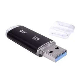 Silicon Power Blaze B02 / flash disk / 8GB / USB 3.1 / čierna (SP008GBUF3B02V1K)