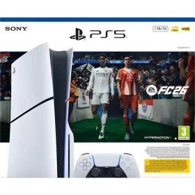 Sony PlayStation 5 Slim čierna, biela / Herná konzola / 1TB SSD / 4K UHD / Blu-ray / EA Sports FC 26 (CFI-2116A)