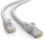 C-tech patchcord Cat6 UTP 0.25 m sivá (8594125013462)