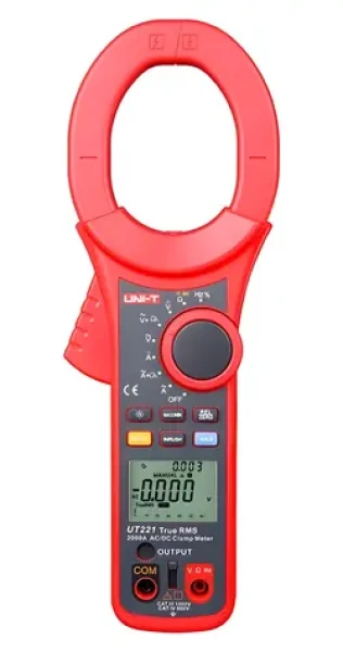 UNI-T UT221 / Multimeter kliešťový / True RMS / AC- DC 2000 A / AC 750 V / DC 1000 V (UT221)