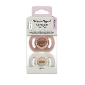 Tommee Tippee Ultra-light 6-18m Girl / Cumlík / silikónový / 2 ks