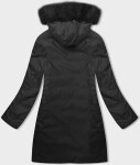 Cappuccino Black dámska obojstranná zimná bunda s kapucňou (B8202-1021) odstíny béžové XL (42)