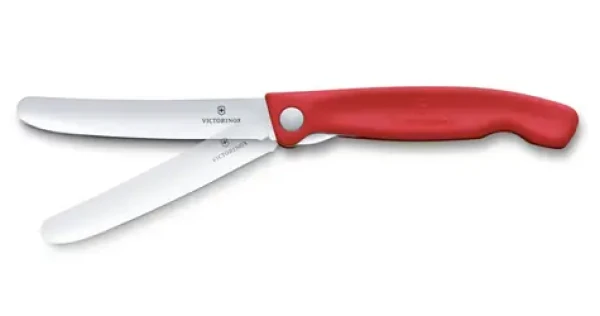 VICTORINOX Swiss Classic Piknikový skladací nôž 11 cm červená / rovné ostrie (6.7801.FC1)