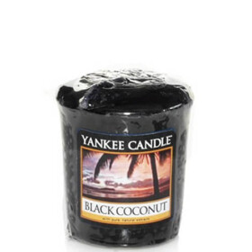 Yankee Candle Black Coconut vonná sviečka votívna 49g / doba horenia: až 15h (5038580013443)