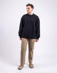 Carhartt WIP Faded Pond Corps Sweatshirt Black heavy stone wash S