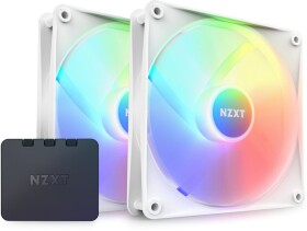 Nzxt NZXT F140 RGB Core Twin Pack fan, 140 mm, white, 2 pcs.