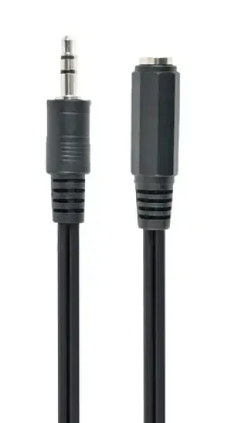 Gembird kábel predlžovací audio JACK 3.5 mm samec 2 m / JACK 3.5 mm samica (CCA-423-2M)