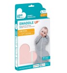 Love To Dream Swaddle UP - Zavinovačka, veľkosť M, dusty pink, 1 FÁZA, 3-6m, 6-8,5kg