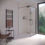 Sprchová zástena SAT Walk-In so stieracou lištou 110 cm SATWISL110C SATWISL110C