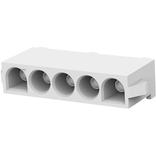 TE Connectivity zásuvkové puzdro na dosku MATE-N-LOK Počet pólov 5 Raster (rozteč): 6.35 mm 640901-3 1 ks; 640901-3