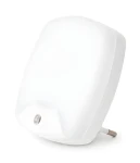 Entac nočné LED svetlo hranaté biela / Nočné / orientačné LED svetlo / do zásuvky / senzor súmraku / 0,5 W (ENL-RS-0.5W-DS)