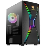 AeroCool Cronus čierna / ATX / 2x USB-A 3.0 / 1x 120mm / bez zdroja / priehľadná bočnica (ACCM-PB23013.11)
