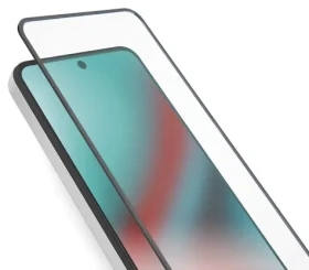 SBS pre Samsung Galaxy S24 FE, A36, A56 čierna / Tvrdené sklo / Full Cover
