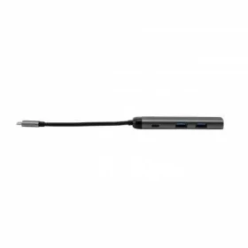 Verbatim 49140 sivá / Dokovacia stanica / USB-C / 2x USB-A 3.0 / 1x USB-C / HDMI 4K (49140)