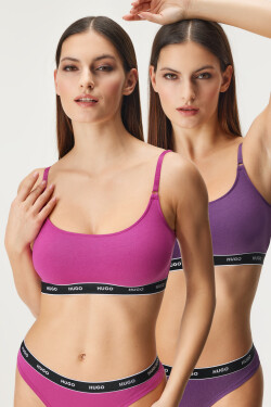 2PACK Podprsenka HUGO Twin Bralette