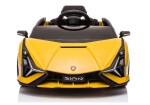 Mamido Detské elektrické auto Lamborghini Sian žlté