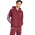 Adidas Essentials Francúzska froté mikina na zips tromi prúžkami IS1365