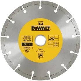 DeWalt DT3721 / Diamantový rezný kotúč na tvrdé materiály / 180x22,2 mm / Hrúbka 7 mm (DT3721)