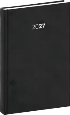 NOTIQUE Denný diár Balakon 2027 čierny / Denný diár / 15 x 21 cm