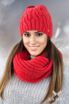 Kamea Hat&Scarf K.22.258.22 Koralový OS