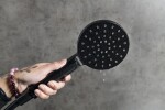 SAPHO - PAX sprchový stĺp s pákovou batériou, čierna mat XA139/15