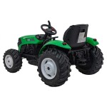 Mamido Detský elektrický traktor GROW 1804 24V zelený