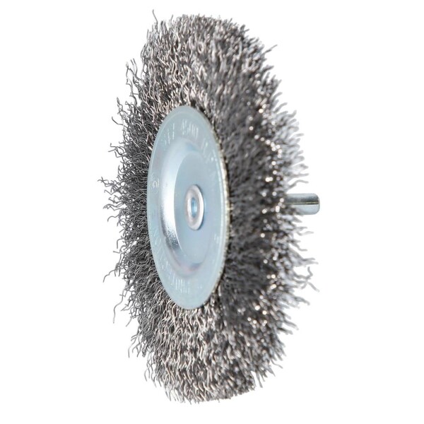 Brilliant Tools Kotúčová kefa, Ø 100 mm s 6 mm násadou BT103108 1 ks; BT103108