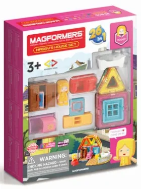 MAGFORMERS MINI Magdin domček 33 dielikov
