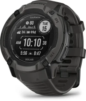Garmin Instinct 2X Solar 50mm Graphite / inteligentné hodinky / GPS / BT / 10 ATM / meranie dennej aktivity / solárne dobíjanie (010-02805-00)