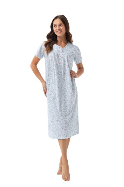 Košeľa Luna 082 kr/r 4XL W25 dámska modrá 4XL