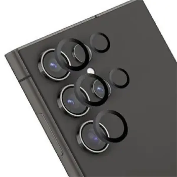 Obal:Me Ochrana Šošoviek pre Samsung Galaxy S24 Ultra Titanium Black (57983125815)