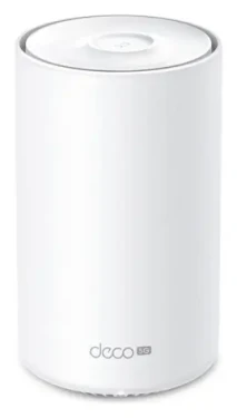 TP-LINK Deco X10-5G (1-pack) biela / WiFi 6 systém MESH AX1500 / 5G / 2.4GHz - 300Mbps / 5GHz - 1201Mbps / 3x GLAN (Deco X10-5G(1-pack))