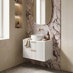 REA - Kúpeľňová skrinka pod umývadlo Mono 60cm White REA-M0402
