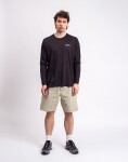 Patagonia M's L/S Capilene® Cool Merino Blend Graphic Shirt Heritage Header: Black M