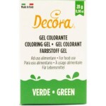Gélová farba zelená 28 g - Decora - Decora