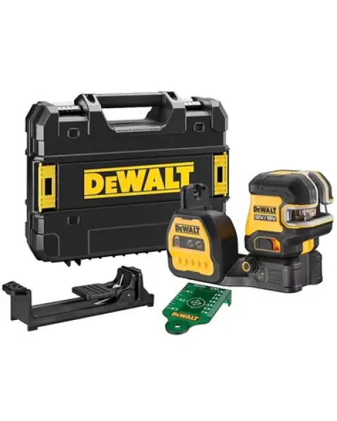 DeWalt DCE825NG18 / Krížový laser so zeleným lúčom / až 30m / 1218 V / Bez aku (DCE825NG18)