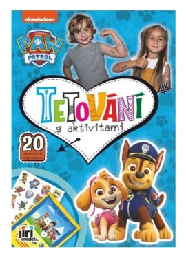 JIRI MODELS Zošit s tetovaním Tlapková patrola