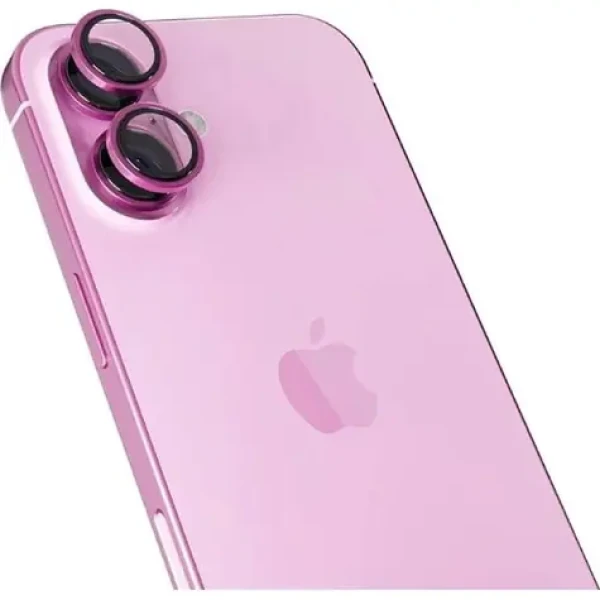 Epico Aluminium Lens Protector ochranné sklo fotoaparátu pre Apple iPhone 16/16 PLUS ružová (90812152300001)